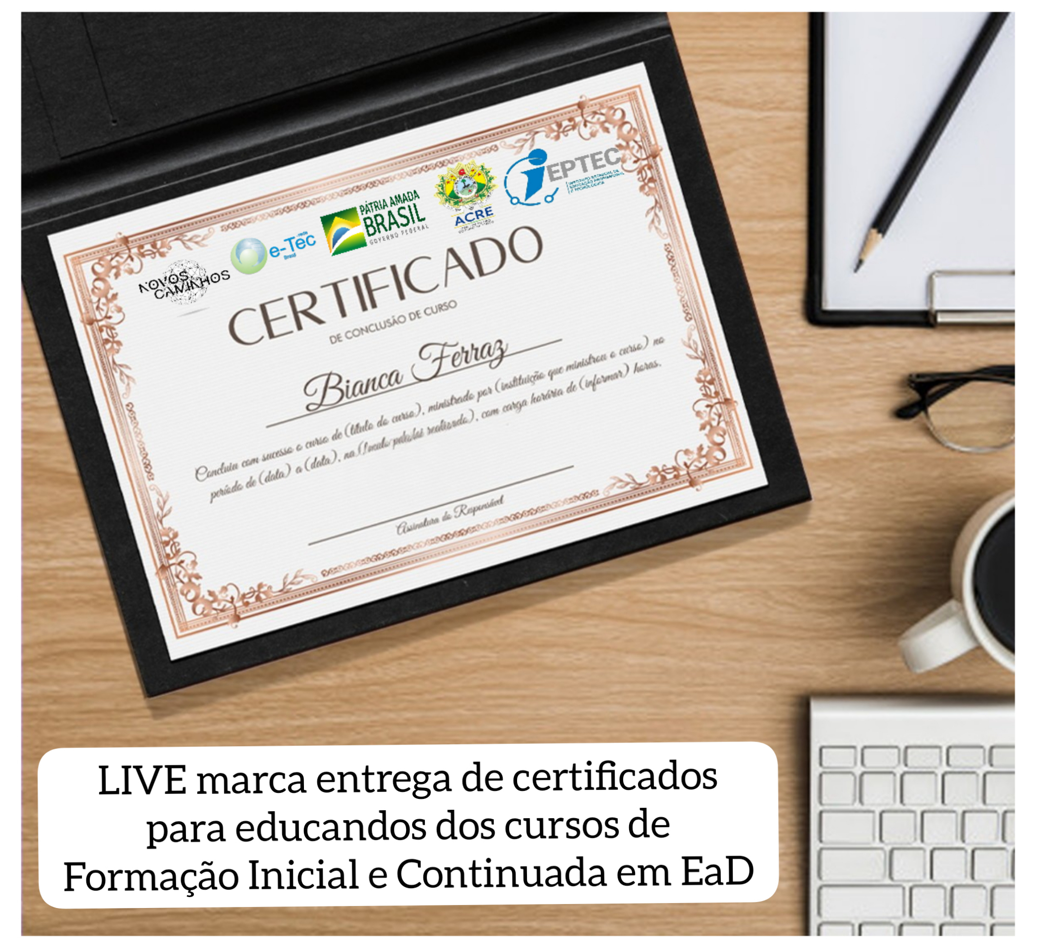 LIBERAÇÃO CERTIFICADOS