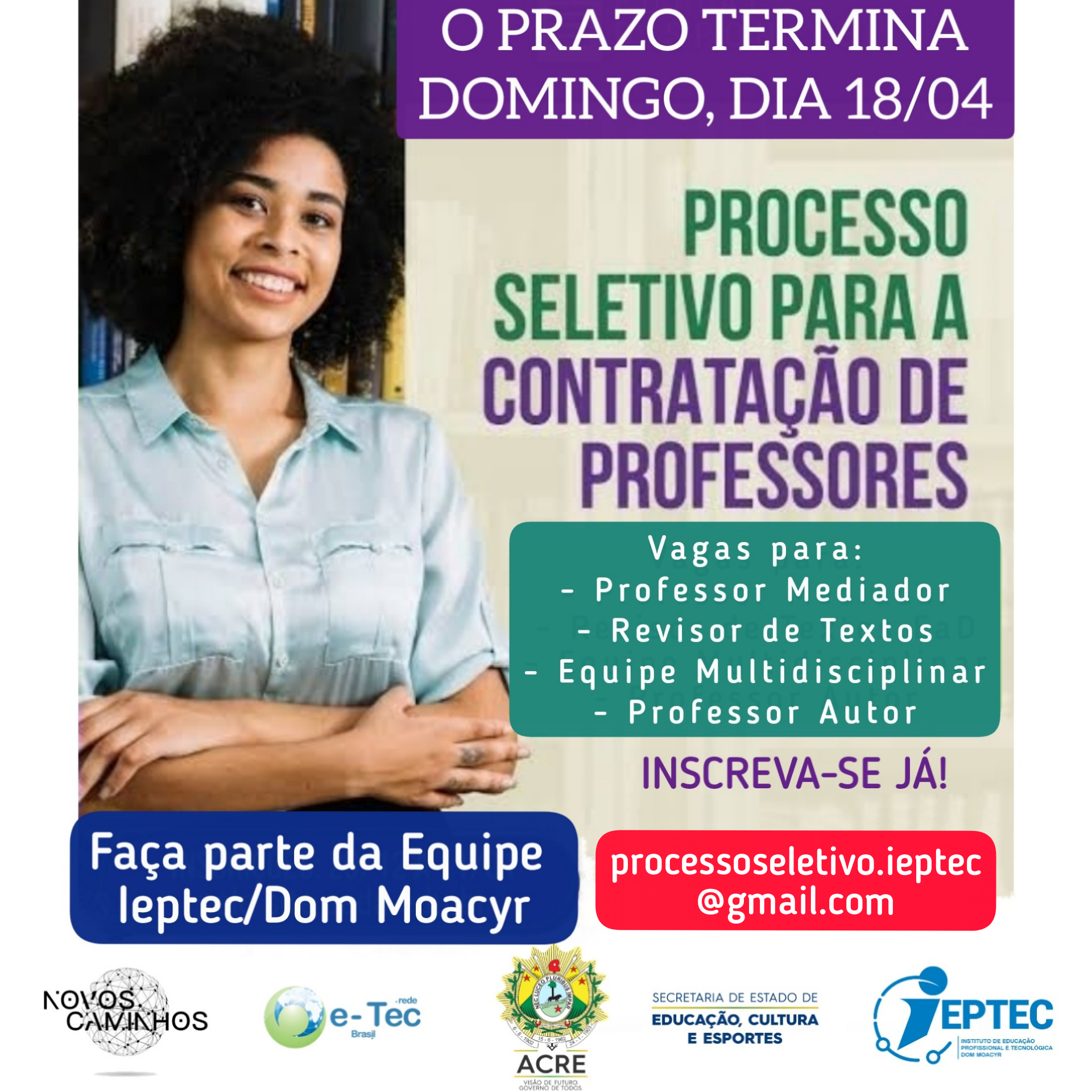 Processo Seletivo Simplificado para Professores