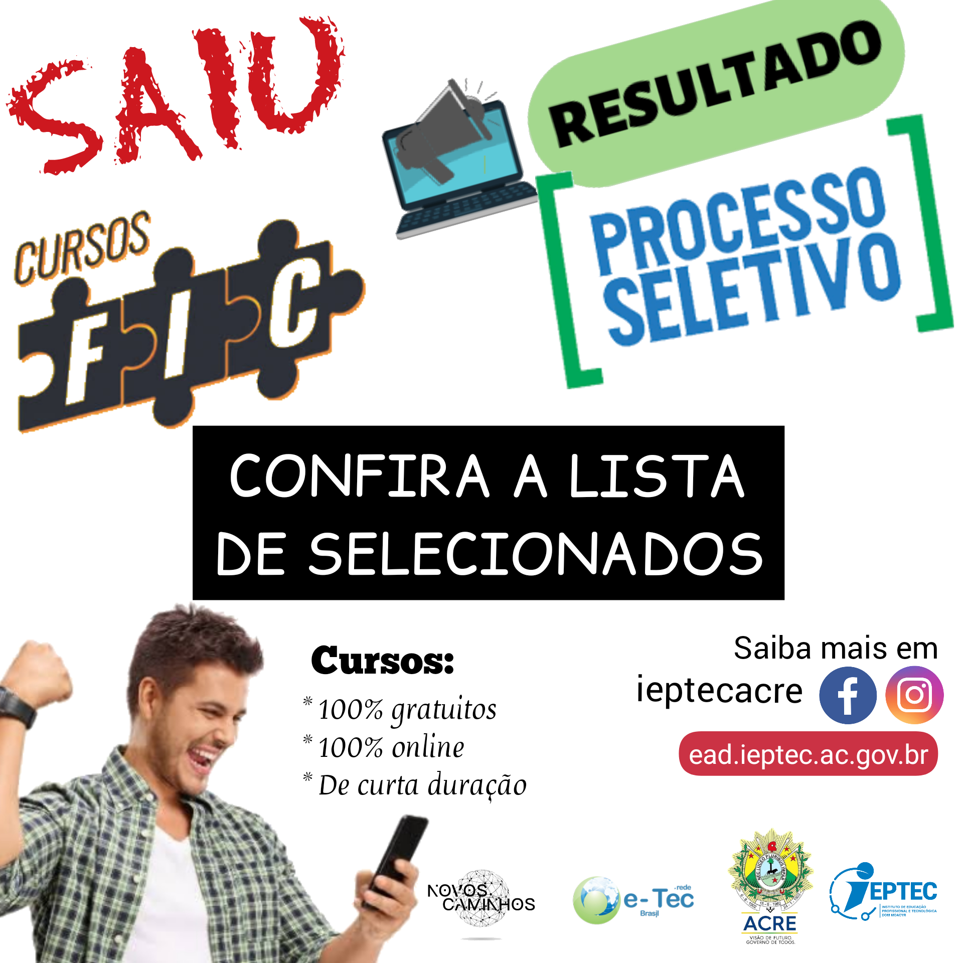 SELECIONADOS CURSOS FIC 2021
