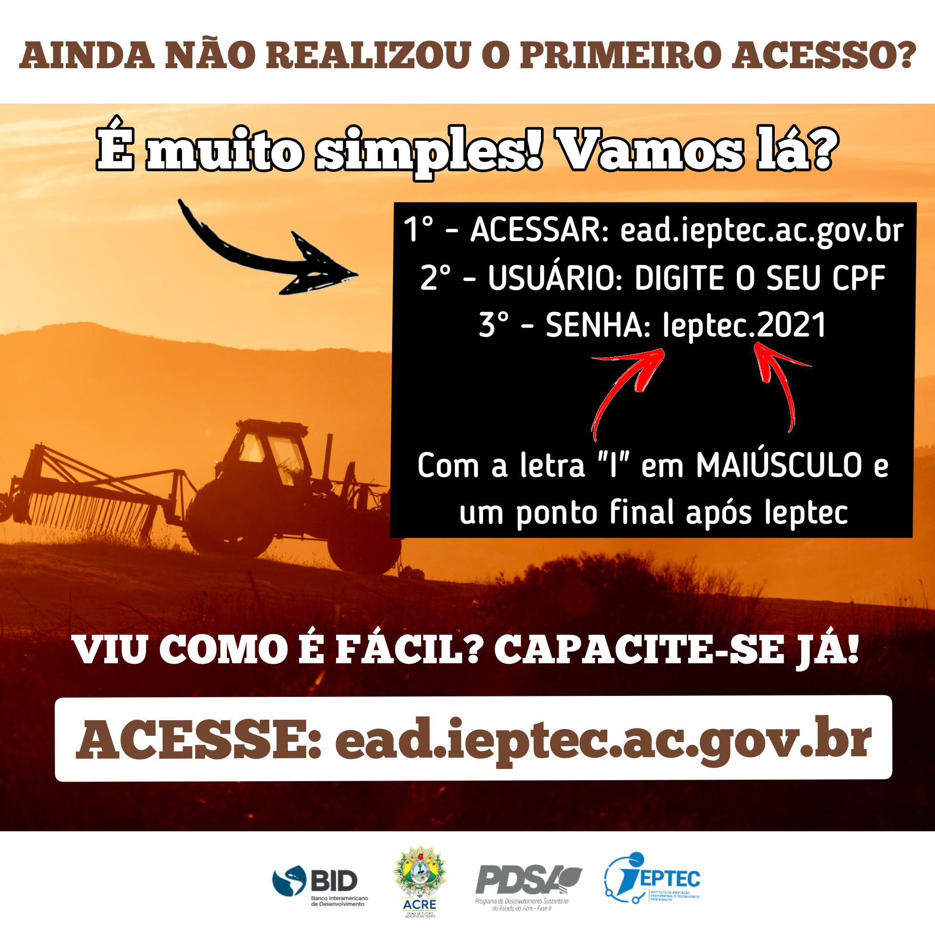 Acesso educandos PDSA 2